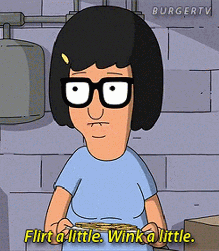 Bob's Burgers Pizza Flirt a Little Wink a Little