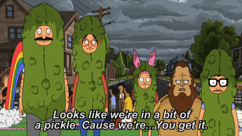 Bob's Burgers Thanksgiving Belcher Family GIF