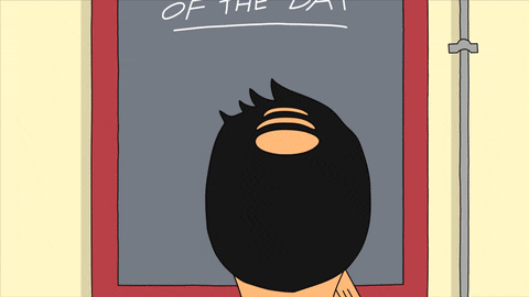 Bob's Burgers Thanksgiving Belcher Family Say Cheese Burger GIF