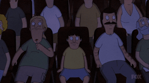 Bob's Burgers Thanksgiving Gene Belcher Movie Time GIF