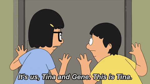Bob's Burgers Thanksgiving It's Tina And Gene Belcher GIF
