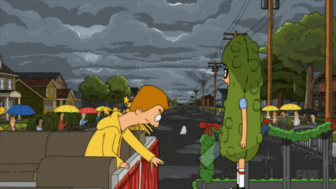 Bob's Burgers Thanksgiving Louise Belcher GIF