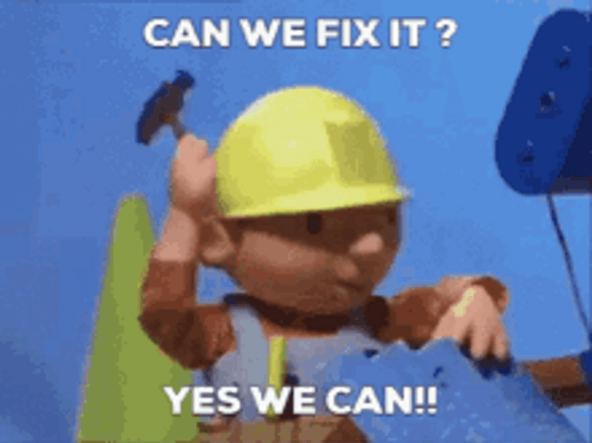 Bob The Builder Can We Fix It GIF