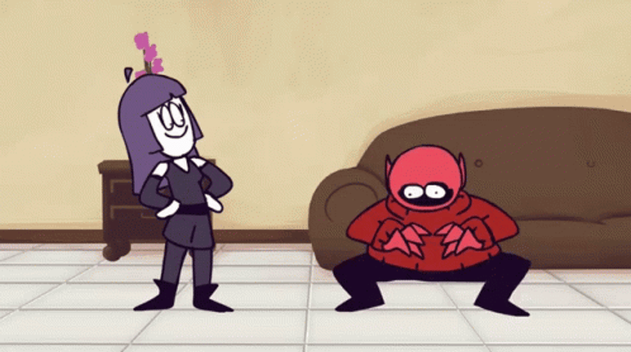 Bob Velseb Spooky Month Dance GIF