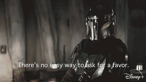 Boba Fett Asking Favor GIF