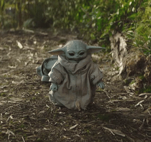 Boba Fett Baby Grogu Yoda GIF