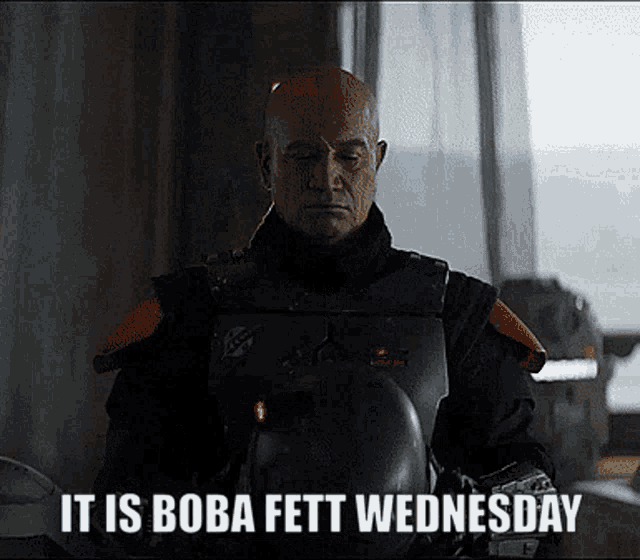 Boba Fett Wednesday GIF