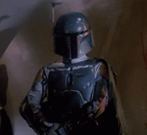 Boba Fett with Helmet and Rifle