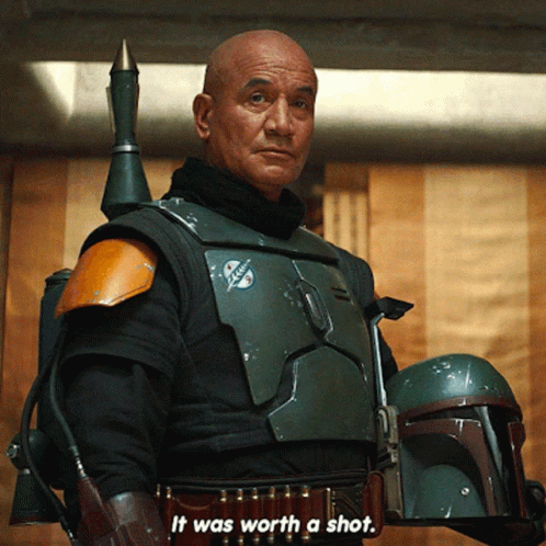 Boba Fett with Helmet and Sword
