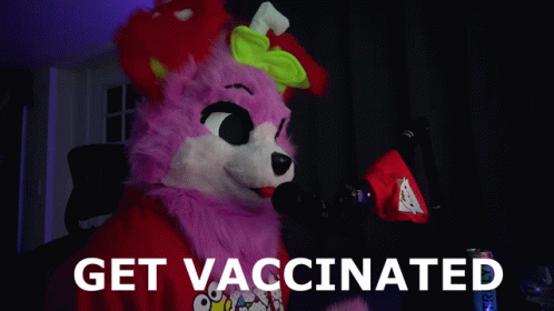Bobabup Yubi Get Vaccinated GIF