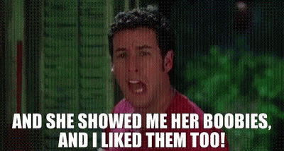 Bobby Boucher Liked What's Shown GIF