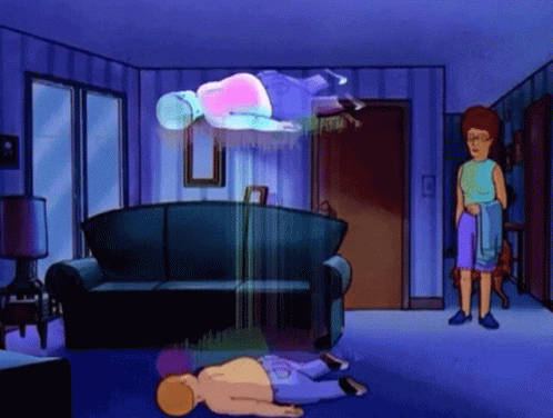 Bobby Hill Astral Projection GIF