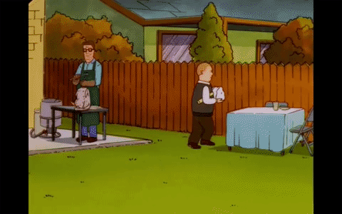 Bobby Hill Garage Sale GIF