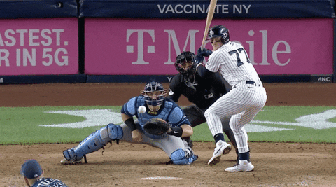 Bobby Witt And Clint Frazier Dinger GIF