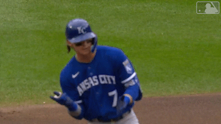 Bobby Witt Clap Hard GIF