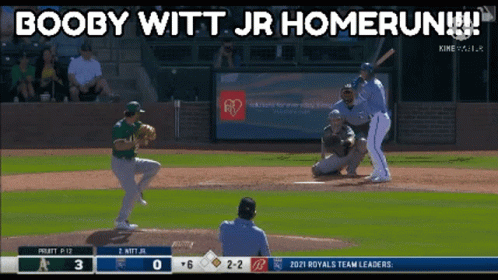 Bobby Witt Jr Homerun GIF