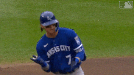 Bobby Witt Kansas City Number 7 GIF