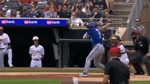 Bobby Witt Kansas City Royals Perfect Hit GIF