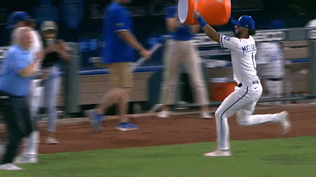 Bobby Witt Salvy Splash GIF