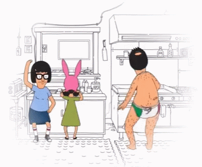 Funny Belcher Family Dancing Bobs Burgers GIF