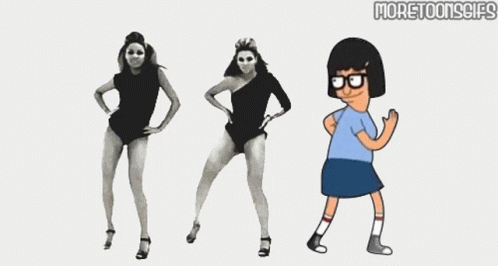 Bobs Burgers Tina Belcher Beyonce Mash Up Meme GIF