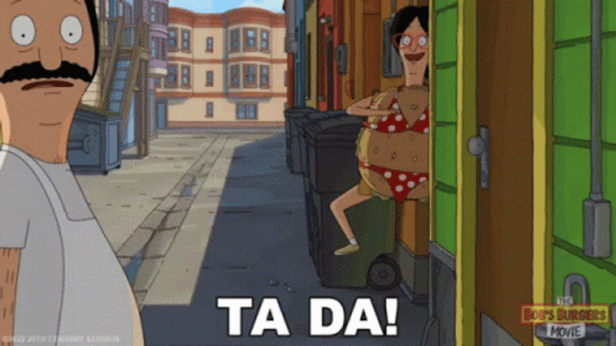 Bobs Burgers Linda Belcher Burger Bikini GIF