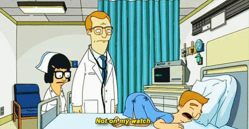 Bobs Burgers Tina Belcher At Hospital GIF