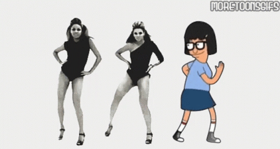 Bobs Burgers Tina Belcher Beyonce Mash Up Meme GIF