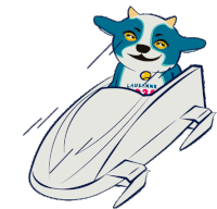 Bobsleigh Yodli Sticker GIF