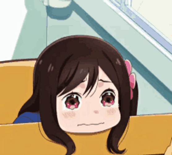 Bocchi Hitori Anime Girl Crying GIF