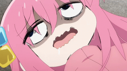 Bocchi The Rock Hitori Goto Panicking GIF