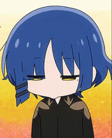 Bocchi The Rock Ryo Yamada Bow GIF