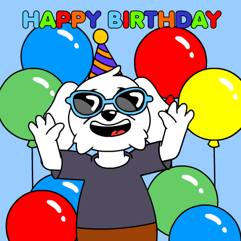 Bodoggos Celebrating Birthday Month GIF