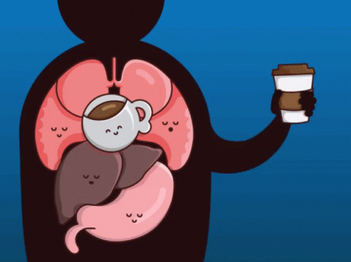 Body Needs Coffee For Strength GIF