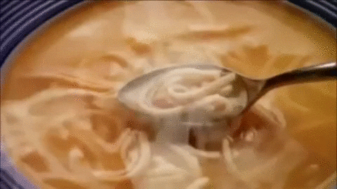 Boiling Hot Noodle Soup GIF