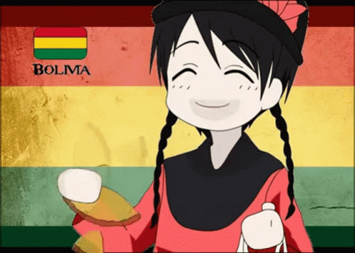 Bolivia Anime Girl GIF
