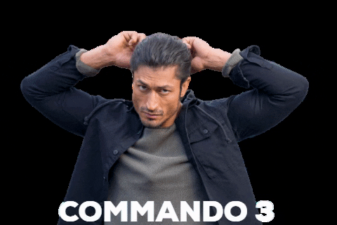 Bollywood Commando Vidyut Jammwal GIF