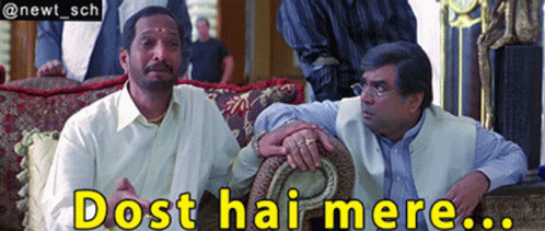 Bollywood Film Actors Laughing Welcome Meme GIF