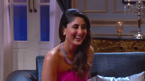 Bollywood Kareena Kapoor Giggling GIF