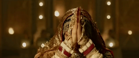 Bollywood Padmaavat Bowing GIF