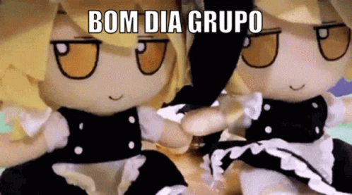 Bom Dia Fumo Doll Dancing GIF