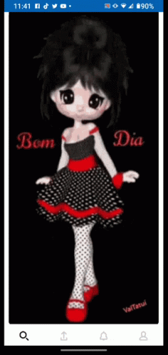 Bom Dia Wallpaper Anime Girl GIF