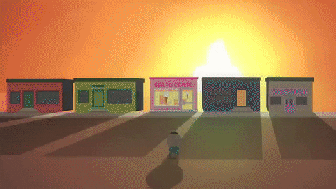 Village Bomb Explosion GIF