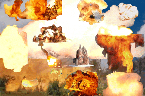 Bomb Explosion 480 X 320 Gif GIF