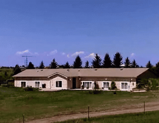 Bomb Explosion Destroys House In Controlled Test GIF