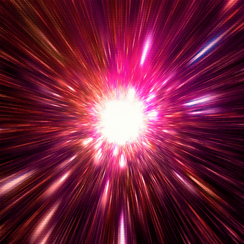 Bomb Explosion Like A Colorful Fireworks GIF