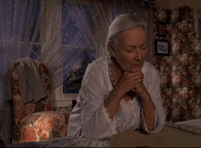 Bomb Explosion While Woman Is Praying GIF
