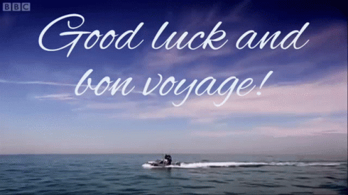 Bon Voyage Good Luck Plane Taking Off GIF