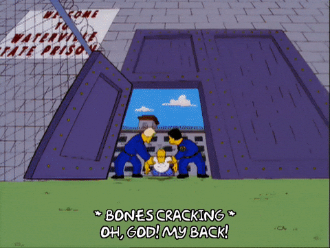 Bones Cracking Oh God My Back GIF