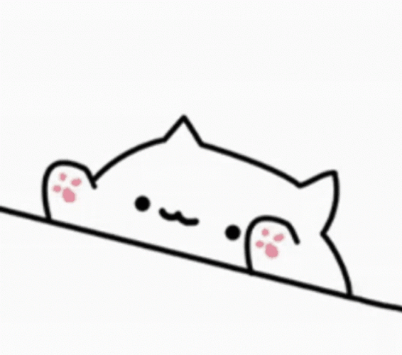 Bongo Cat Turning Red GIF
